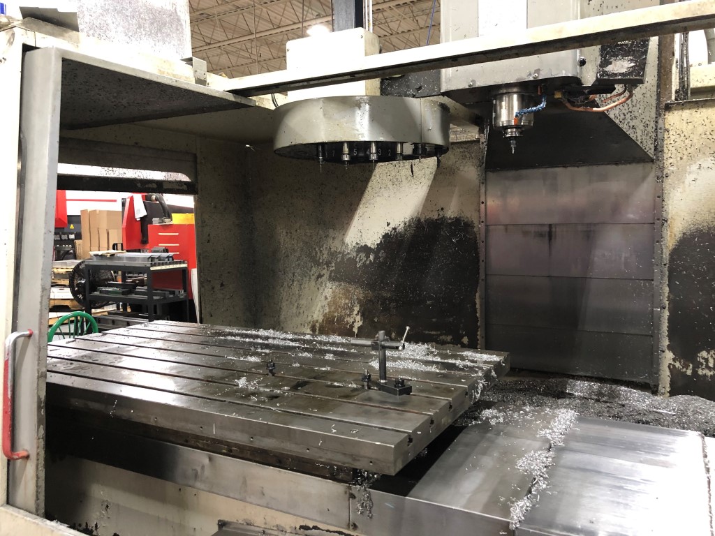 Haas VF-8, Machine ID: 7758